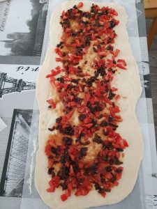 Roll's Pizza préparation 2