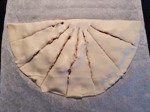 Torsade au chocolat noir, amande et noisette-façonnage 3