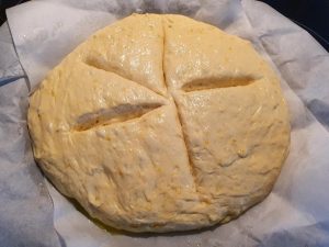 Pompe à la provençale façonnage