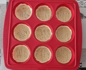 Pastéis de nata-façonnage