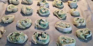 Escargots à la pistache - façonnage 10