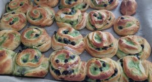 Escargots à la pistache - façonnage 11