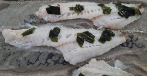 Filet de Colin à l'ail des ours