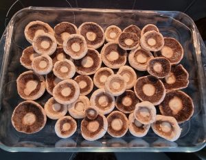 Champignons farcis-façonnage 1