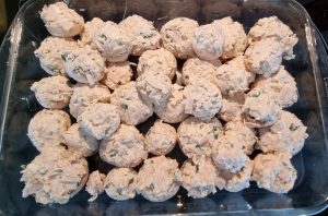 Champignons farcis-façonnage 2