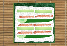 Sushi à ma facon-façonnage 5