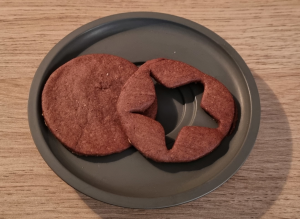 Biscuits fourrés au Chocolat Noir - faconnage 1