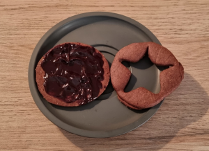 Biscuits fourrés au Chocolat Noir - faconnage 2