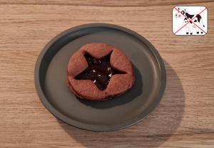 Biscuits fourrés au Chocolat Noir
