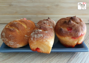 Briochettes aux Pralines roses