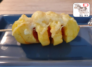 Brochette de Pomme de terre au Chorizo