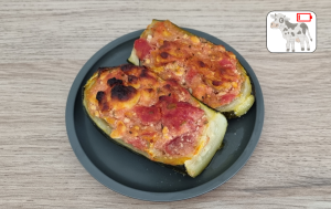 Courgettes farcies végétariennes