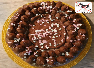 Entremet tout chocolat