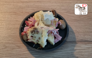 Gratin de quenelles faites maison