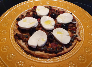 La Cade en tarte à la Ratatouille