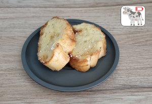 Pain perdu à la fève de Tonka