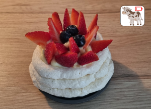 Pavlova aux Fruits rouges