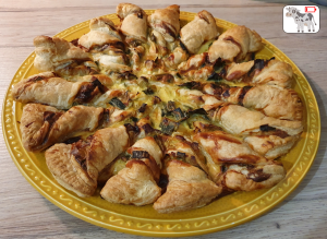 Quiche aux poireaux revisitée