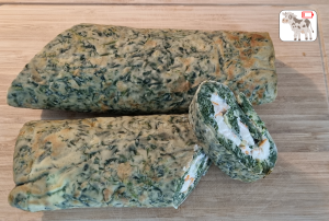 Roulé aux Épinards et au surimi