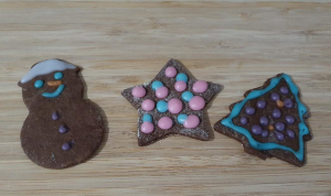 Sablés au cacao avec glaçage Sablés au cacao avec glaçage
