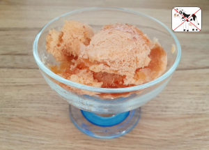 Sorbet aux nectarines