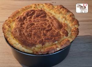 Soufflé à l'Emmental de Savoie et au Surimi