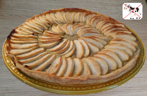 Tarte aux Pommes et Rhubarbe