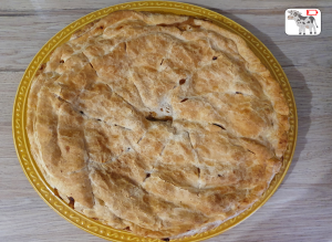 Tourte au poulet et au champignon