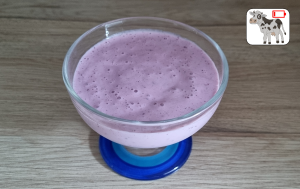 Yaourt à boire aux Fruits rouges, Pêche et Lait de Coco