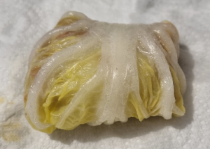 Chou chinois farci-faconnage 4