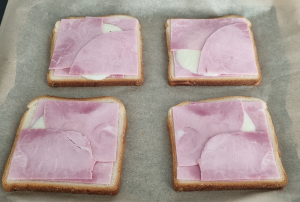 Croque-Monsieur au four - façonnage 4