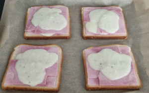 Croque-Monsieur au four - façonnage 5