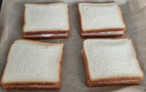 Croque-Monsieur au four - façonnage 6