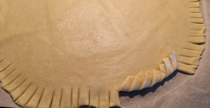 Pâte sablée pour fond de tarte - façonnage 3