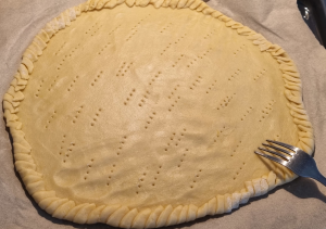 Pâte sablée pour fond de tarte - façonnage 5