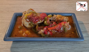 Poulet basquaise express