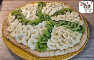 Tarte au kiwi et à la banane