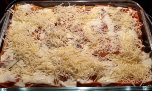 Lasagne de dinde et aubergine - façonnage 4