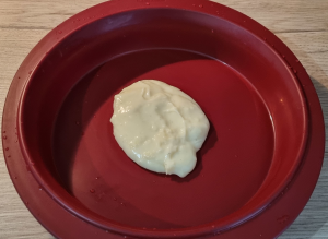 Flan marbré - façonnage 1