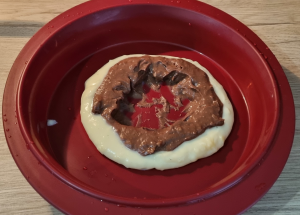 Flan marbré - façonnage 4