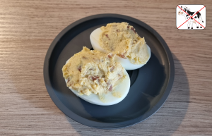 Oeufs mimosas aux Anchois