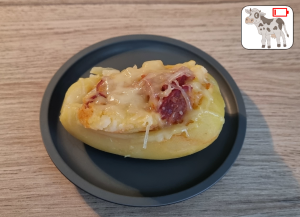 Pomme de terre farcie au Chorizo