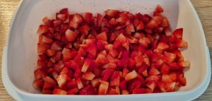 Soupe de fraises - façonnage 1