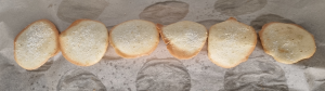 Tuile à la Noix de coco - façonnage 4