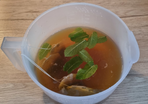 Thé glacé façon Mojito - façonnage