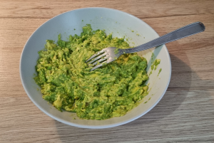 Guacamole à ma façon - façonnage 1