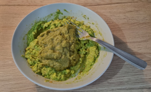 Guacamole à ma façon - façonnage 3