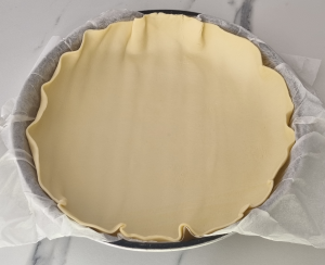 Tarte aux Nectarines - façonnage 1
