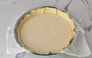 Tarte aux Nectarines - façonnage 2