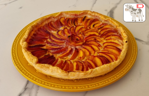 Tarte aux Nectarines